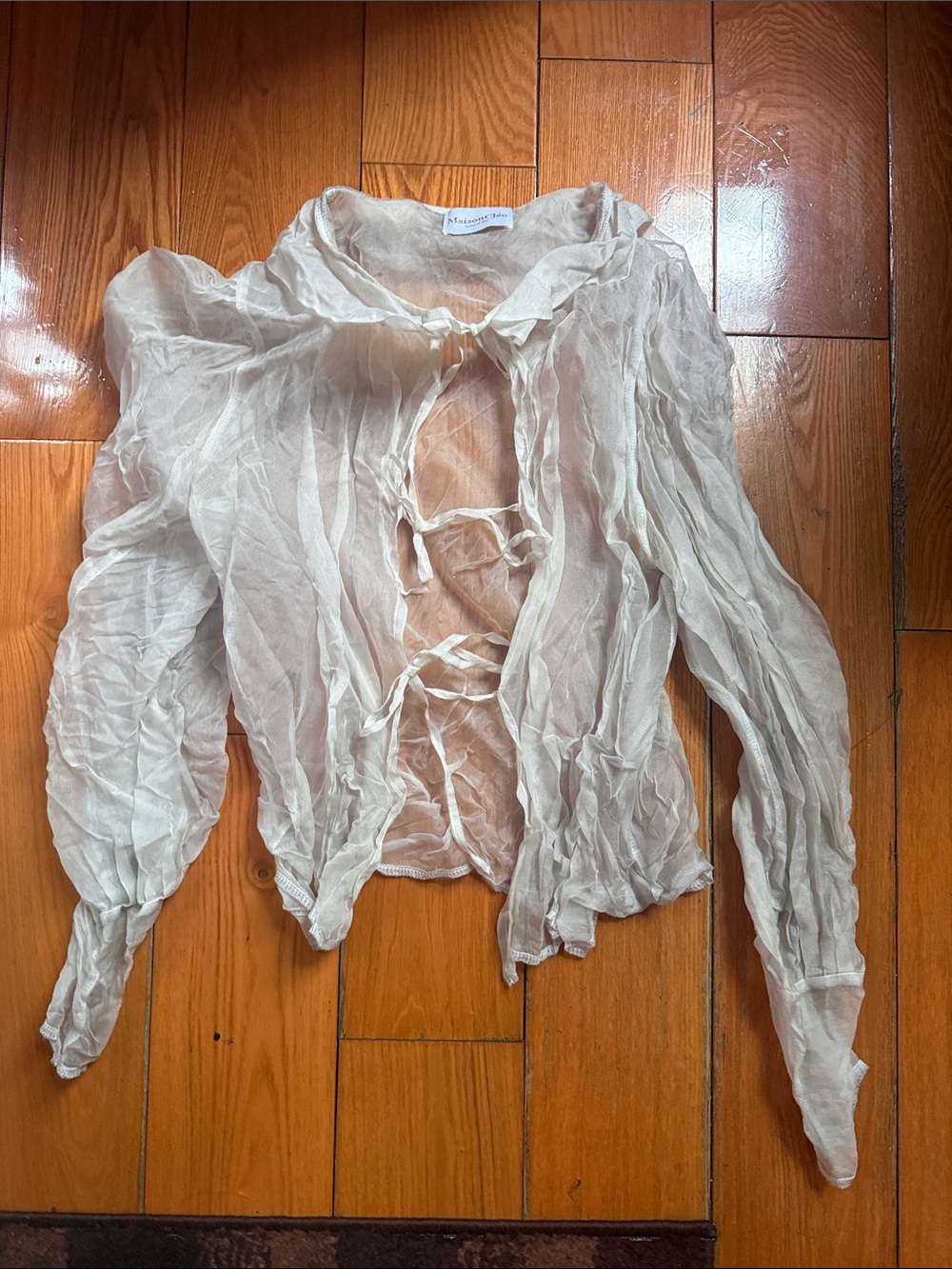 Maison Cleo shirt one size